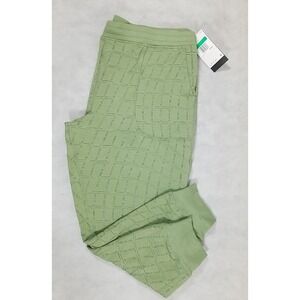 Nike Yoga Luxe Jogger Womens Size XL Pant Therma Fit Fleece Sweatpant Green NWT